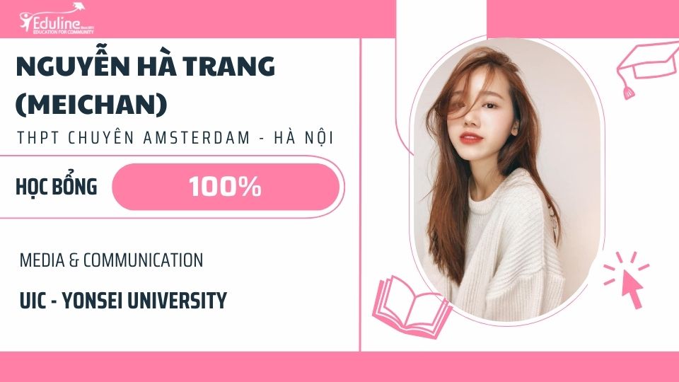 Meichan học bổng UIC Yonsei University 100% ngành truyền thông.