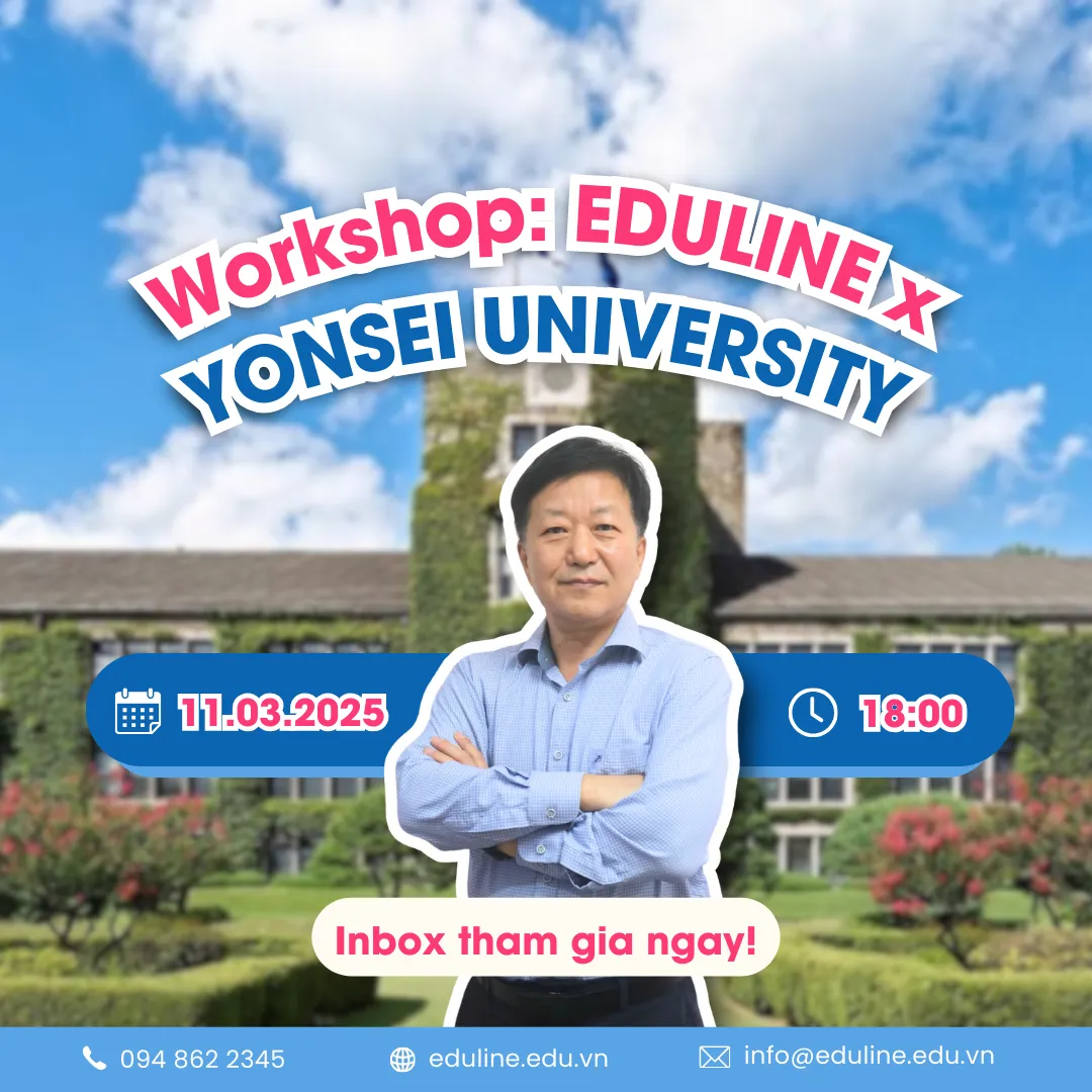 EDULINE x YONSEI UNIVERSITY: SERIES DU HỌC HÀN QUỐC 2025