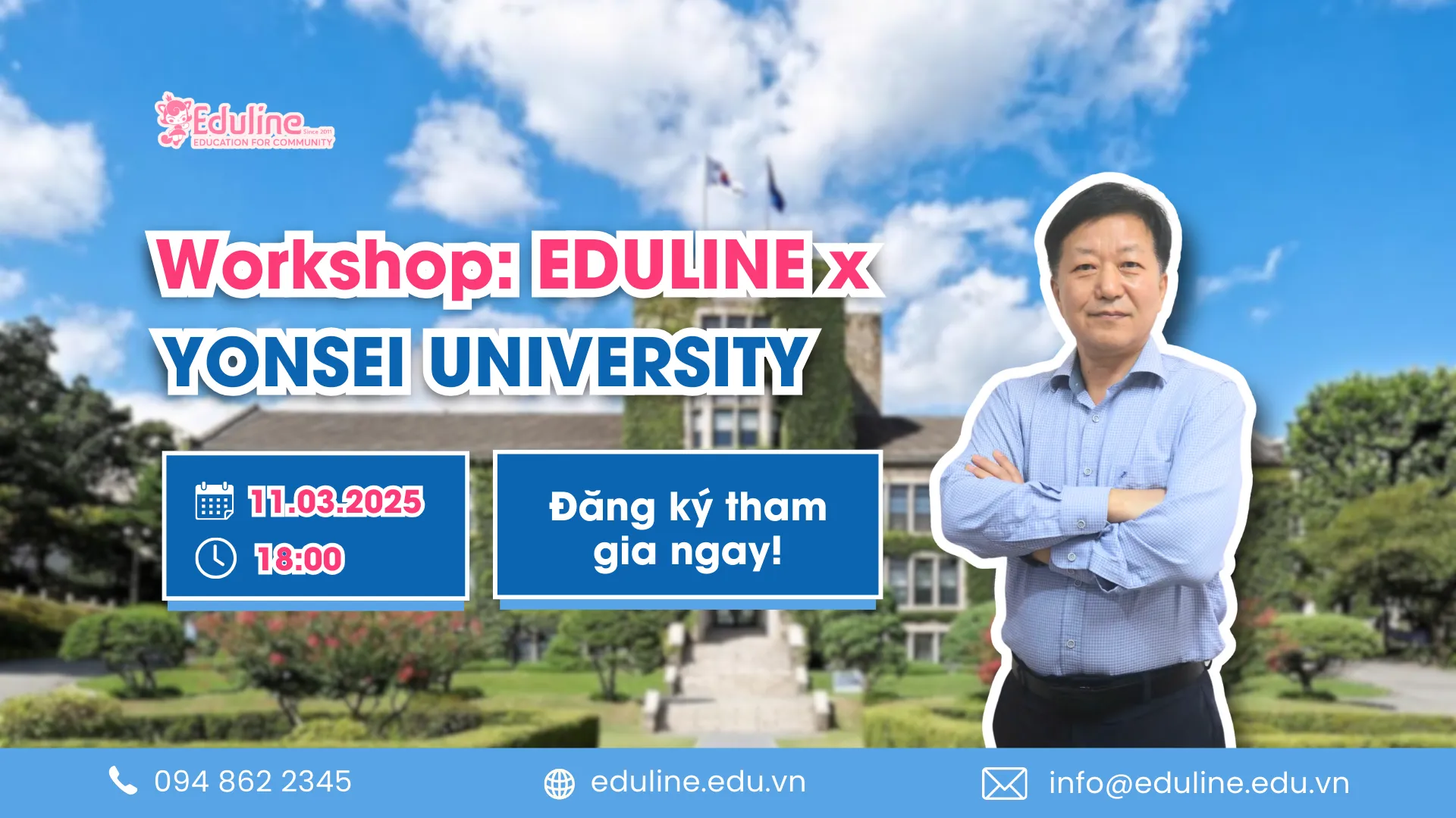 EDULINE x YONSEI UNIVERSITY: SERIES DU HỌC HÀN QUỐC 2025