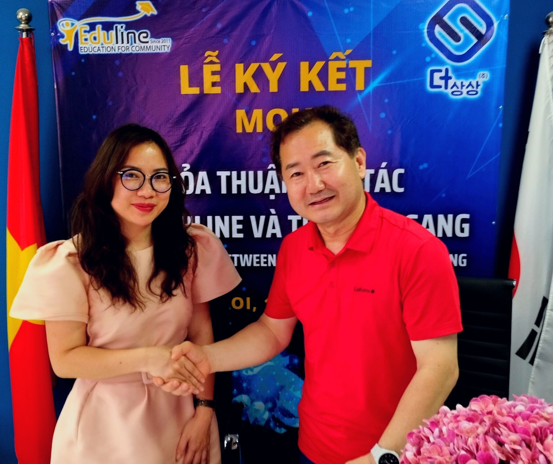 Eduline ký kết Thỏa thuận Hợp tác (MOU) cùng công ty The Sangsang