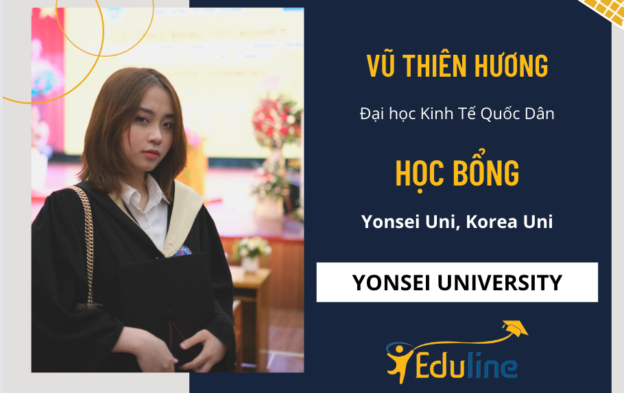 Thiên Hương giật luôn học bổng 2 TRƯỜNG TOP SKY "Korea University & Yonsei University"