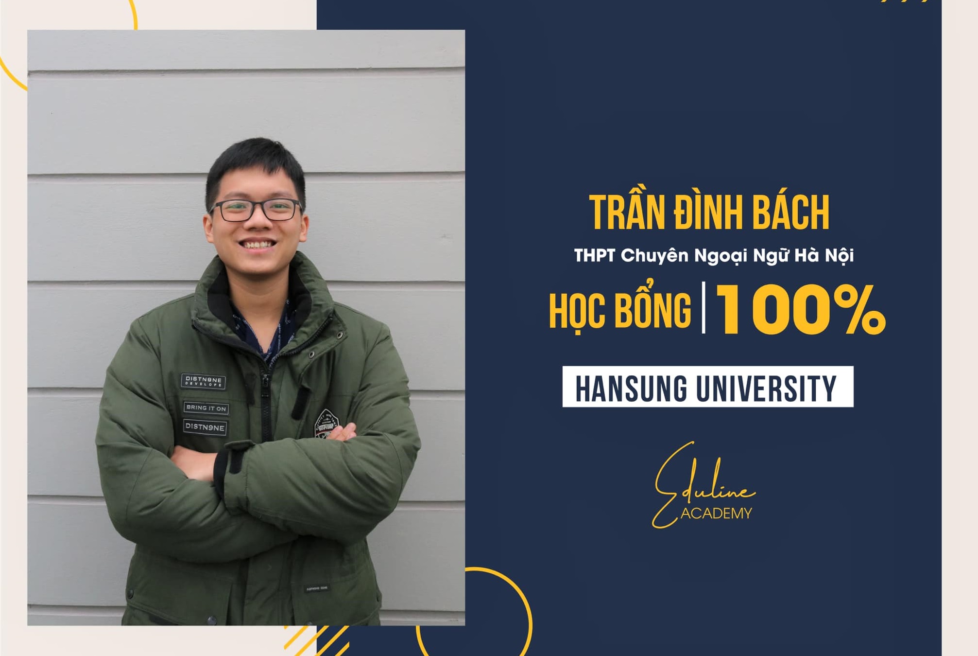 Hành Trình Dành Học Bổng 100% từ Hansung University