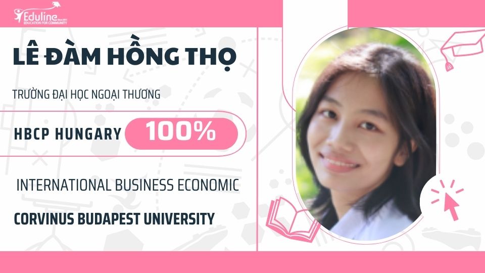 Chân dung Lê Đàm Hồng Thọ – Học bổng chính phủ Hungary