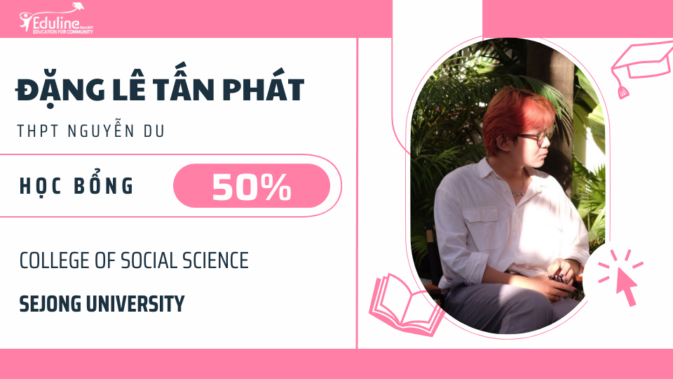Chân dung Đặng Lê Tấn Phát – Từ đam mê nhảy múa đến học bổng 50% tại Đại học Sejong