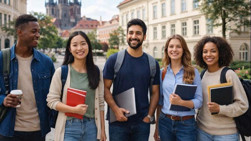 Sinh viên quốc tế nhận học bổng du học Châu Âu