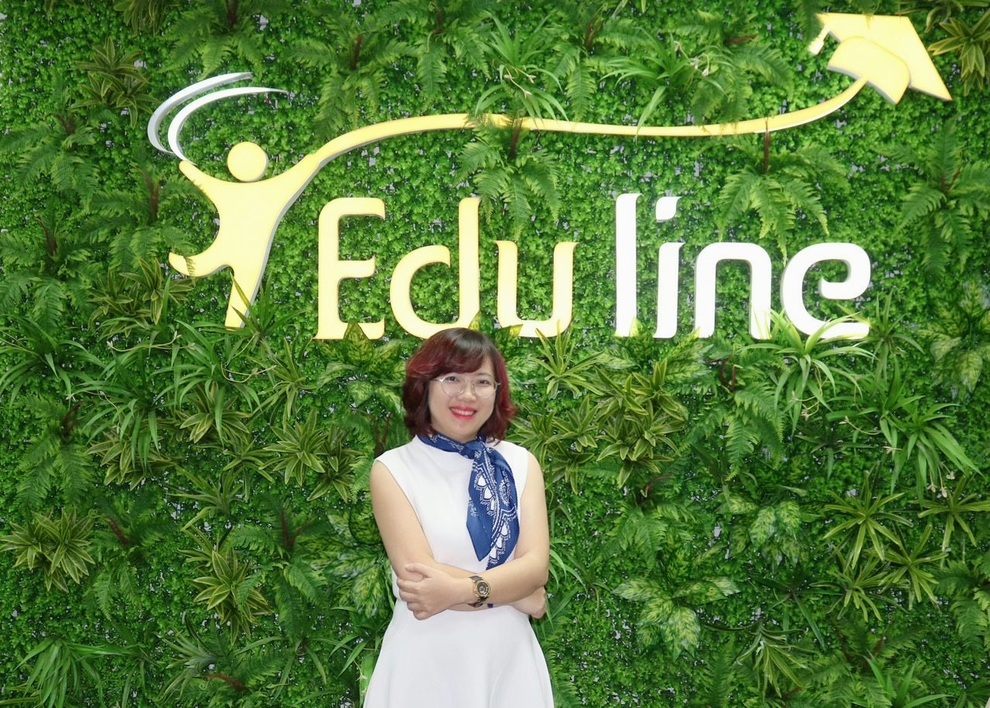Cô Hillary Nguyễn, CEO của Eduline