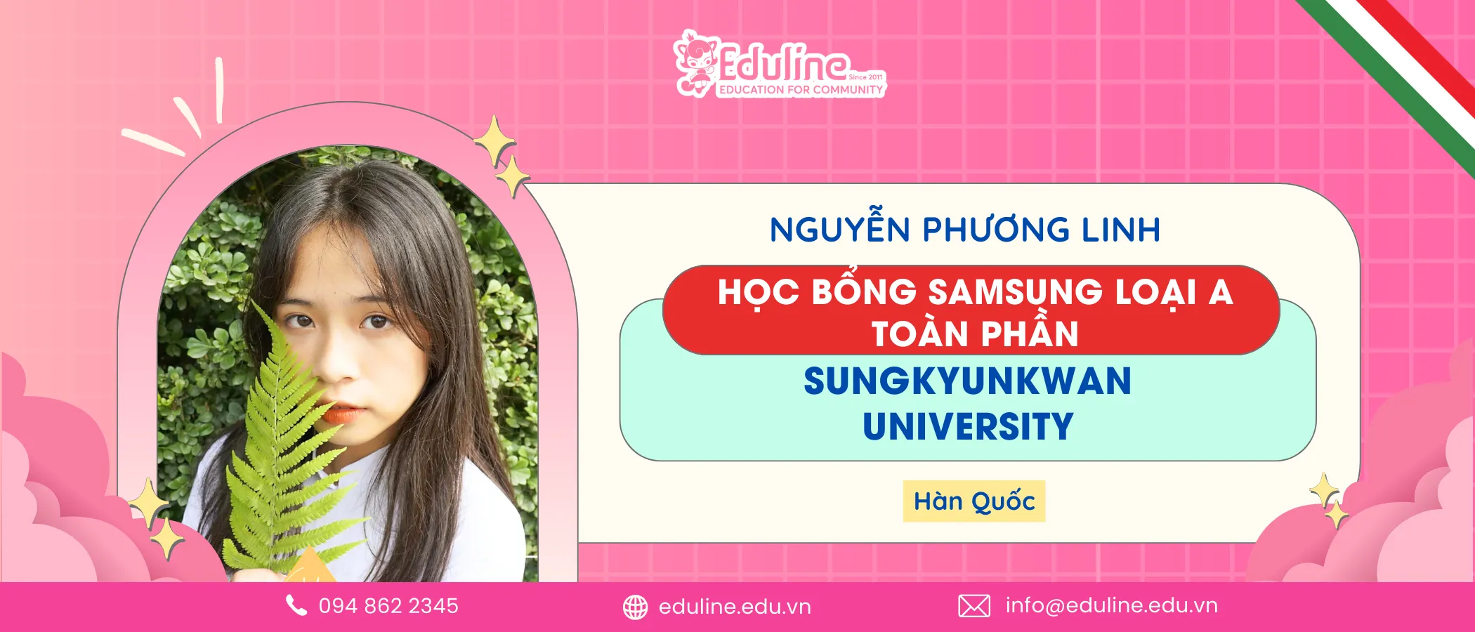 HỌC BỔNG SAMSUNG LOẠI A ĐÃ TÌM ĐƯỢC CHỦ NHÂN