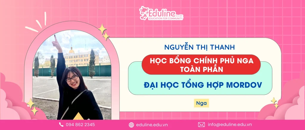 Chân dung Chúc mừng bạn N.T.Thanh giành được suất học bổng Chính phủ Nga trị giá Toàn phần