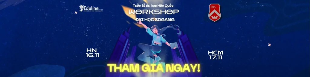 Tham gia Workshop Đại học Sogang – Tuần lễ du học Hàn Quốc tháng 11