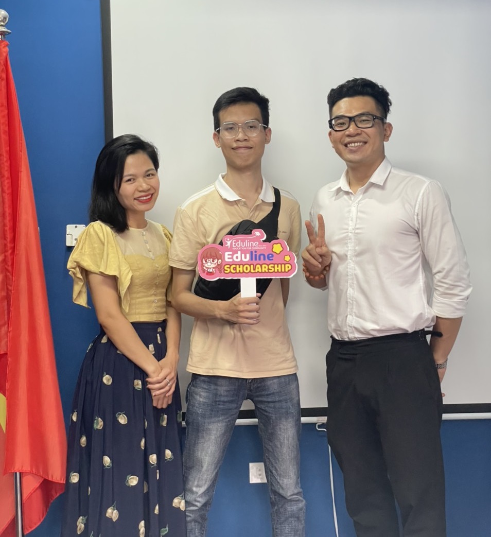 Eduline đ&atilde; hỗ trợ Huy để c&oacute; được Học bổng du học Utas - Mỹ